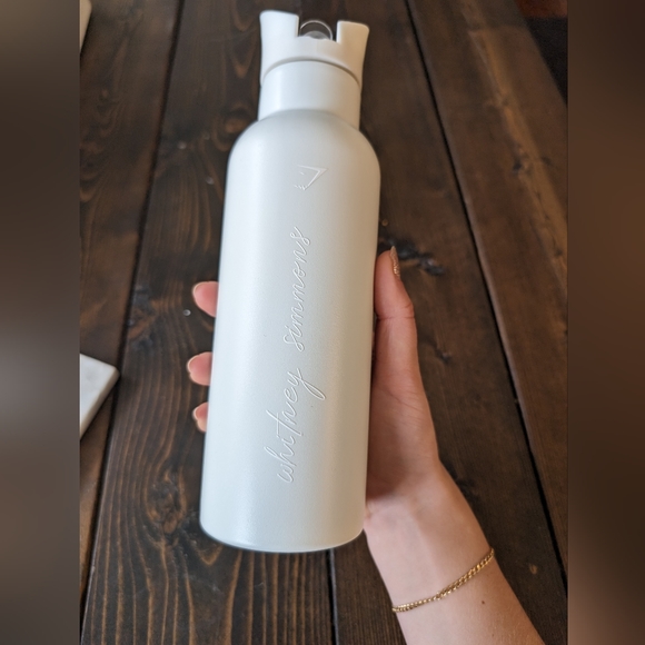 Gymshark Whitney Simmons collection water bottle - Picture 3 of 5